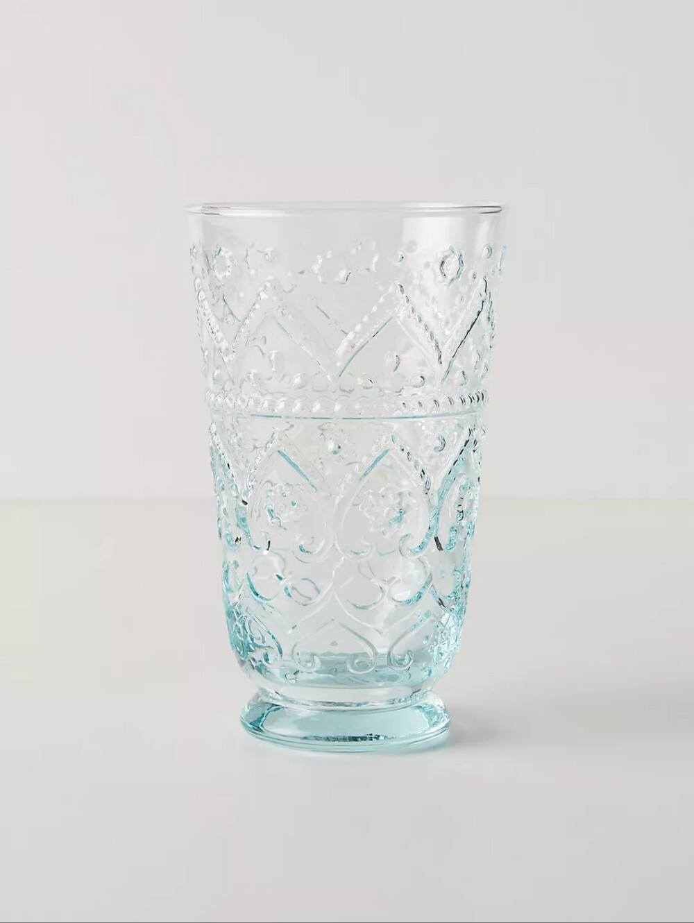Anthropologie Bombay Handblown Single Glass Tumbler